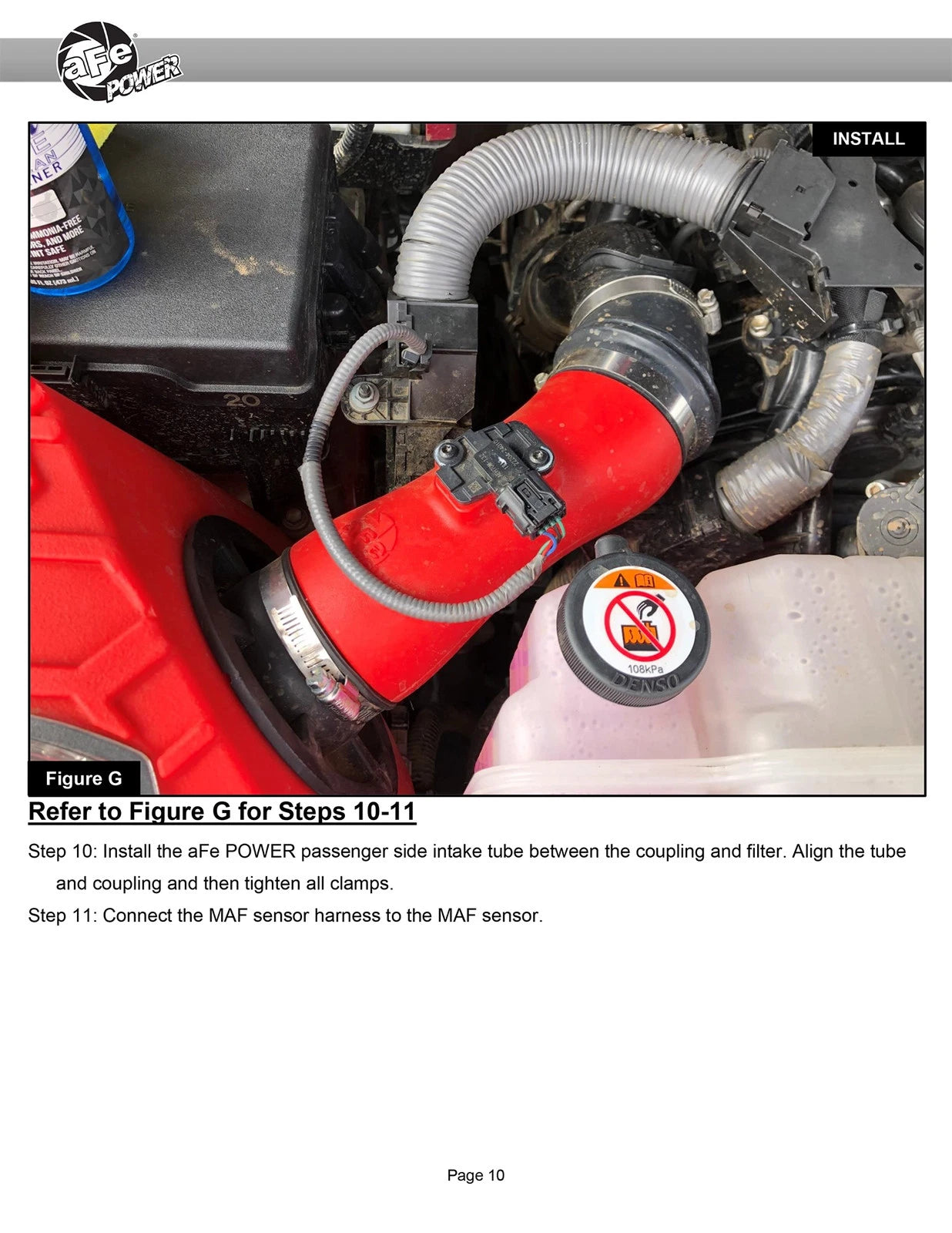 aFe 2022 Toyota Tundra V6-3.5L (tt) Momentum GT Cold Air Intake System w/ Pro 5R Filter - Orange