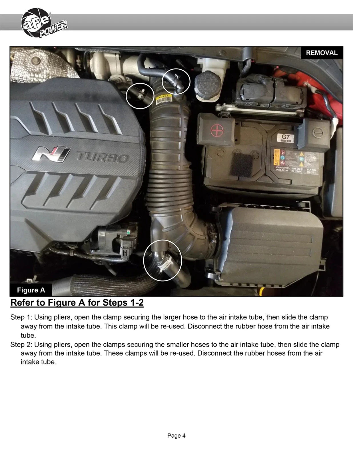 aFe 22-23 Hyundai Kona N L4 2.0L(t) Takeda Momentum Cold Air Intake System w/ Pro DRY S Filter