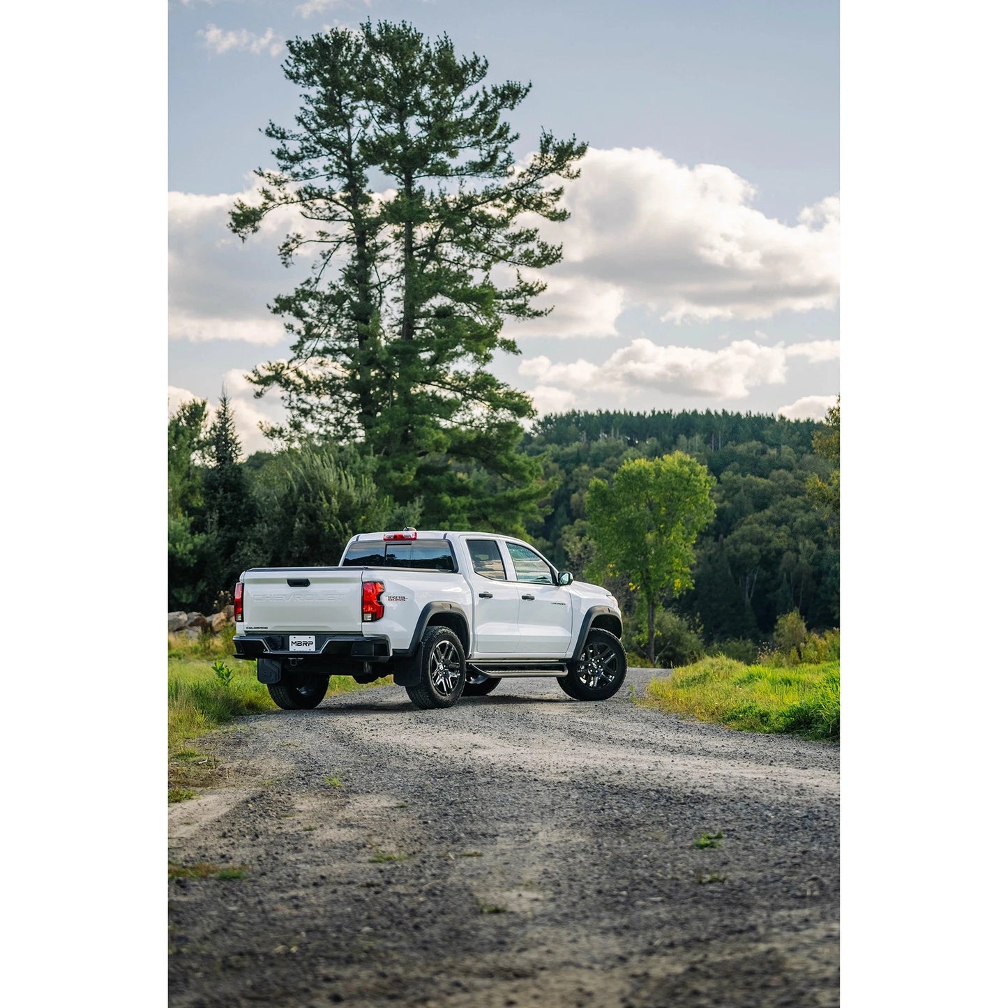 MBRP 2023 Chevy Colorado/GMC Canyon Aluminized Steel Single High Clearance Rear Exit