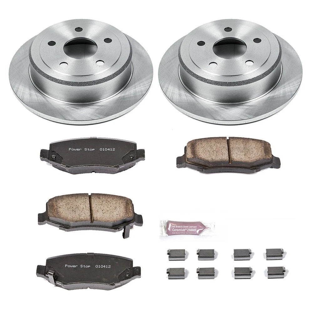 Power Stop 07-17 Jeep Wrangler Rear Autospecialty Brake Kit