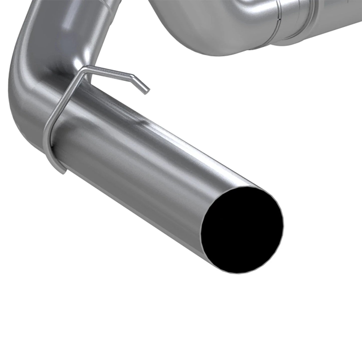 MBRP F-250/350 6.0L EC/CC 5in Turbo Back (Stock Cat) Single Side Exit AL