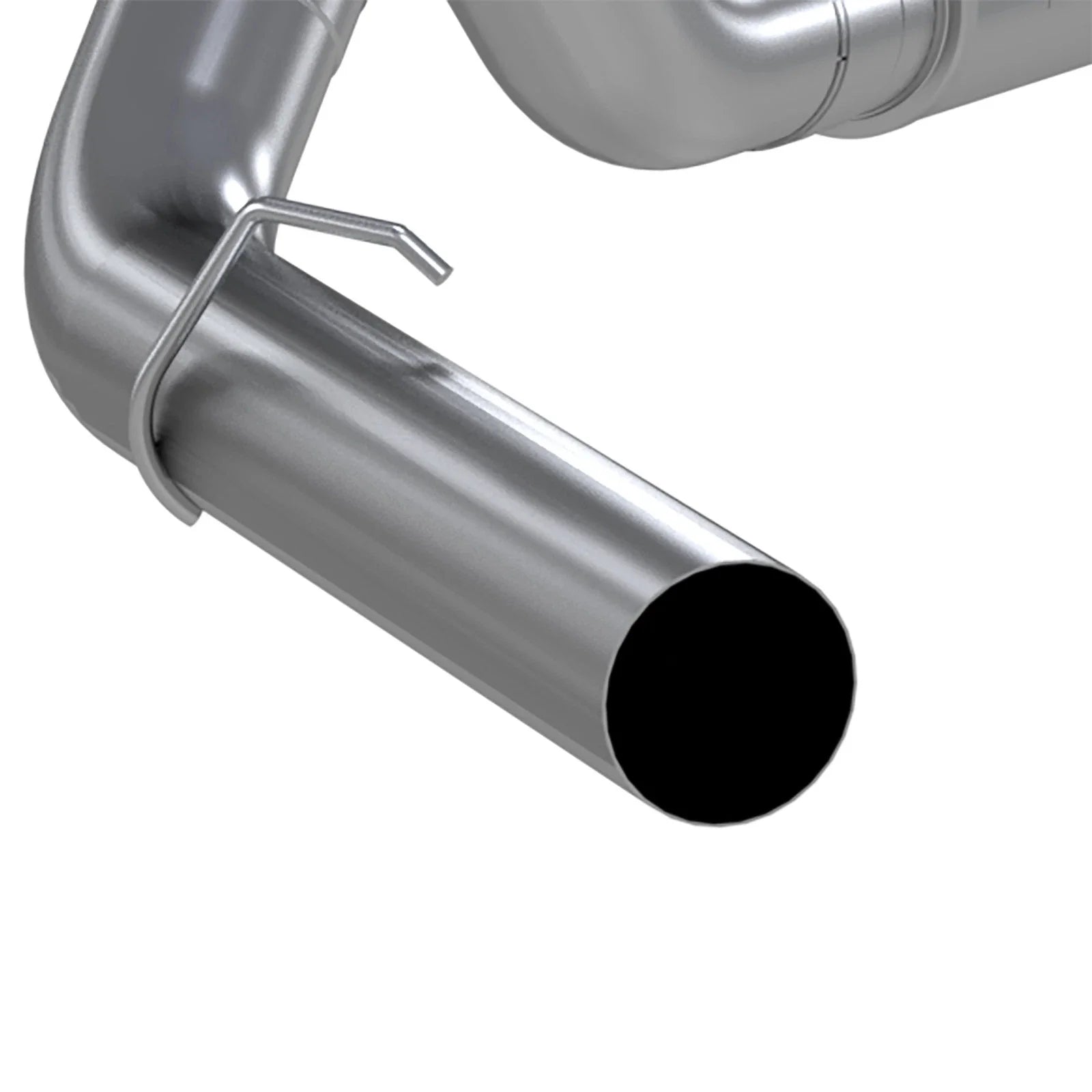 MBRP F-250/350 6.0L EC/CC 5in Turbo Back (Stock Cat) Single Side Exit AL