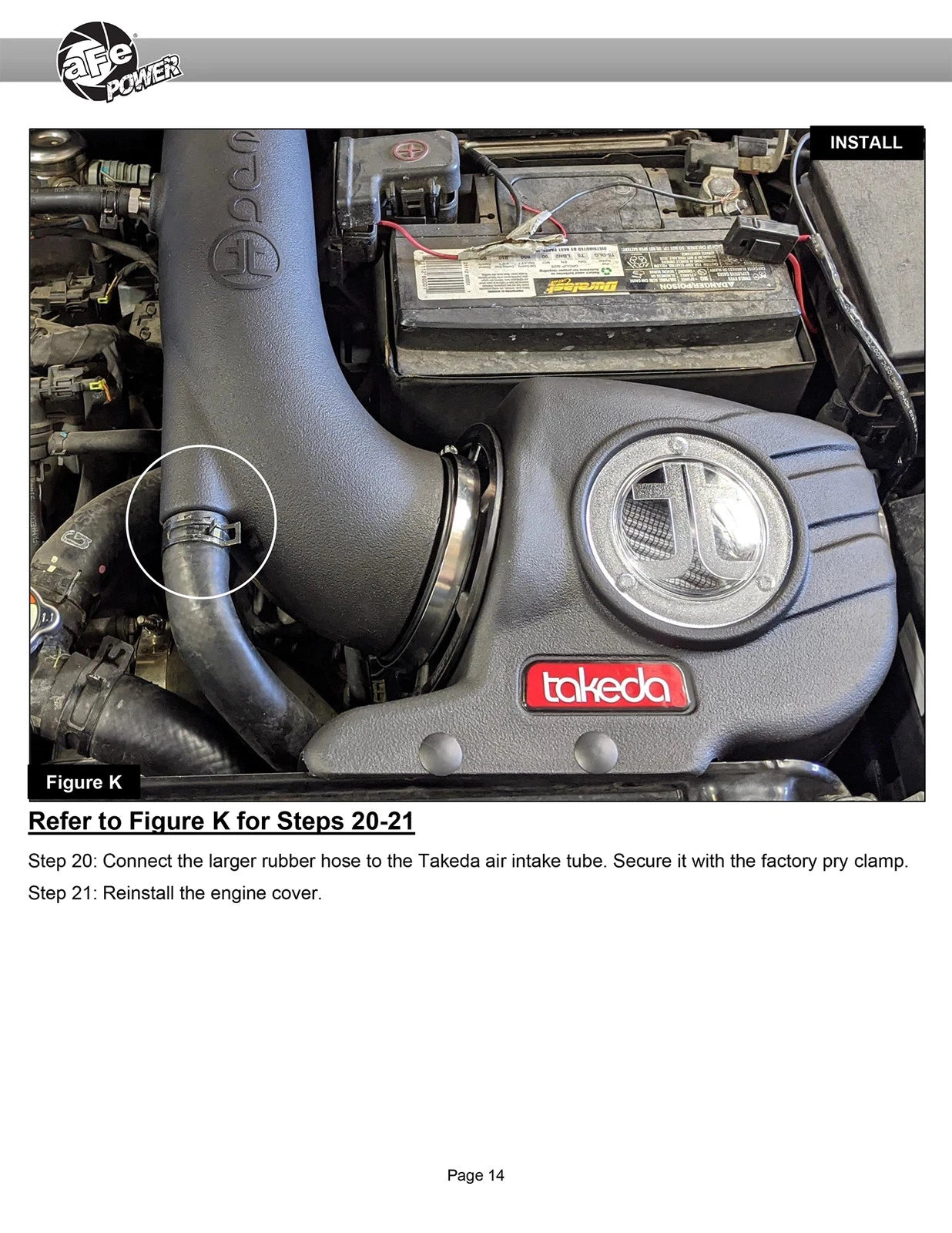 aFe Takeda Momentum 13-17 Hyundai Veloster Cold Pro 5R Air Intake System