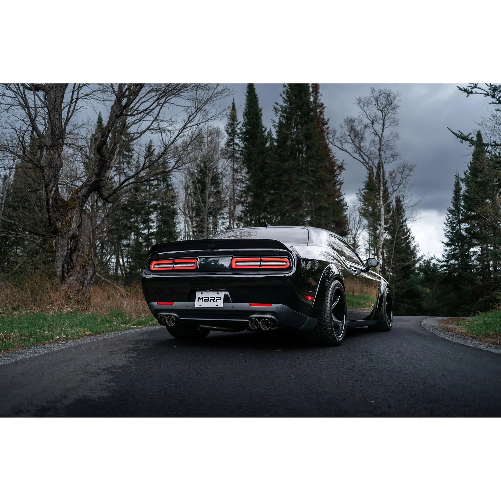 MBRP 15-Up Challenger 5.7L / 17-Up 6.2L/6.4L 3in Race Series Cat-Back w/ Quad Tips AS Exhaust
