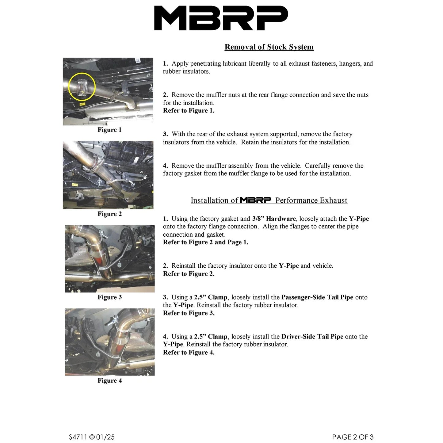 MBRP 22-24 Kia Forte GT Armor Lite AL Steel 2.5in Axle Back Exhaust w/ SS Quad Tips