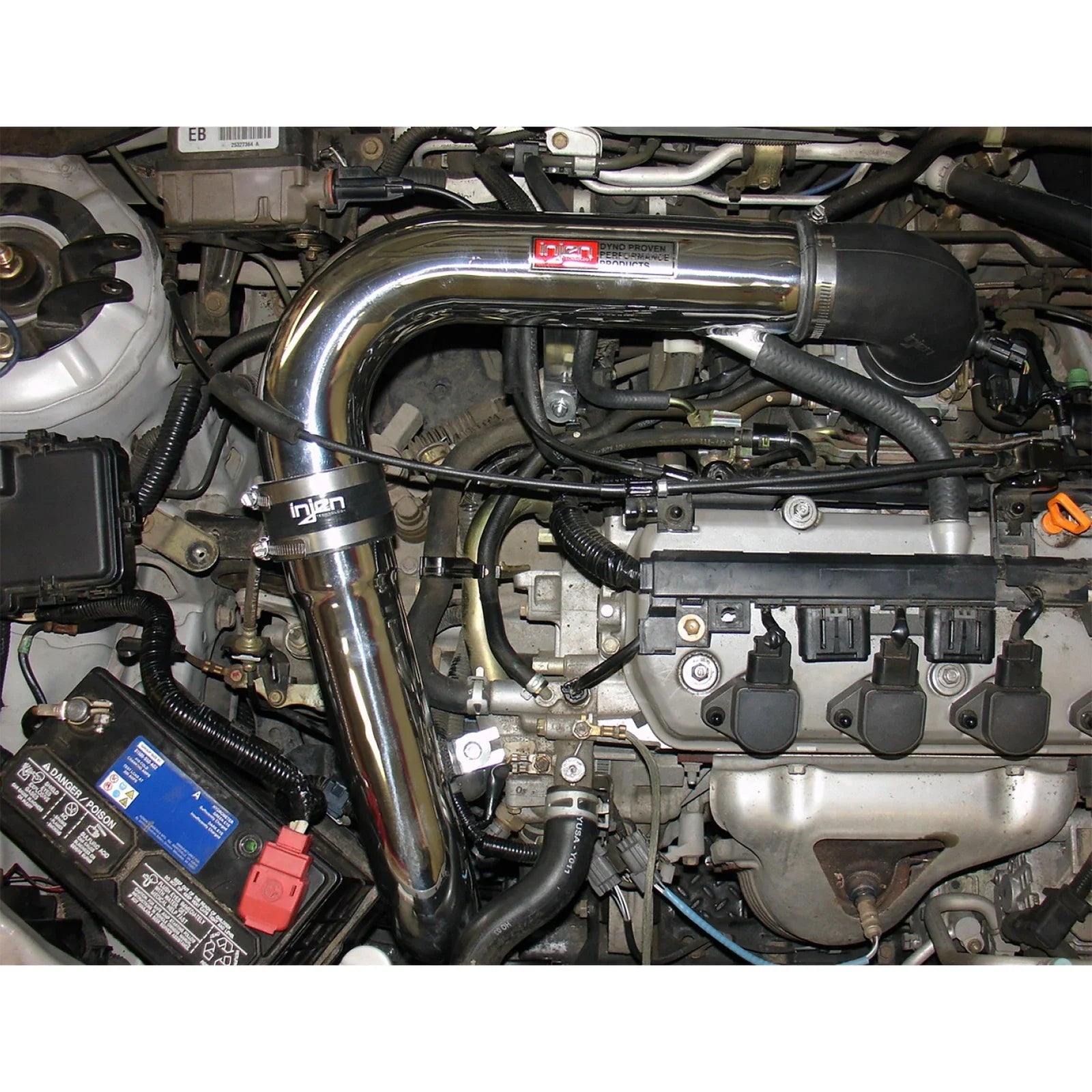 Injen 01-05 Civic Dx Lx Ex AT& MT Polished Cold Air Intake