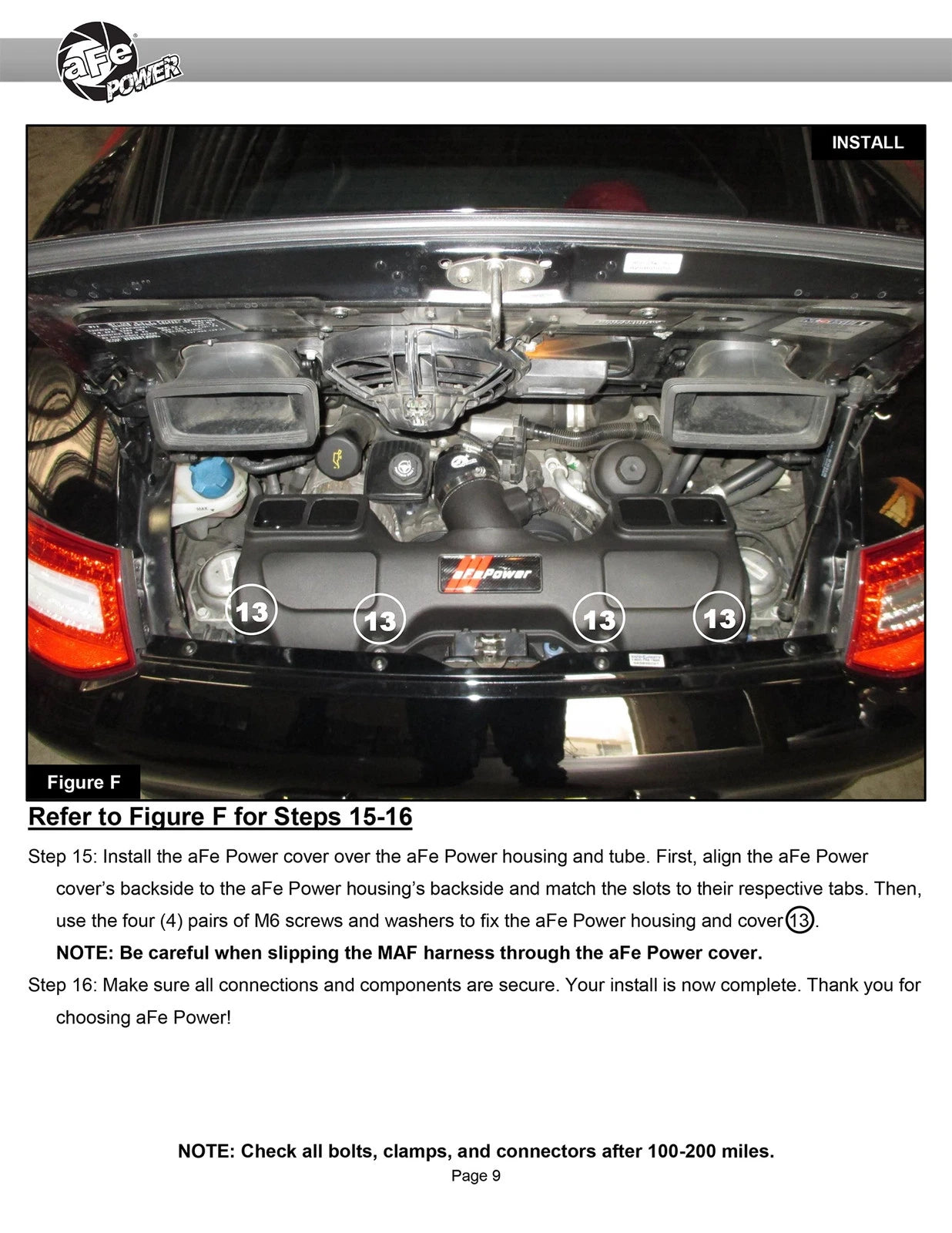 aFe Magnum Force Stage-2Si Cold Air Intake System w/ Pro 5R Media 09-12 Porsche 911 Carrera(997)