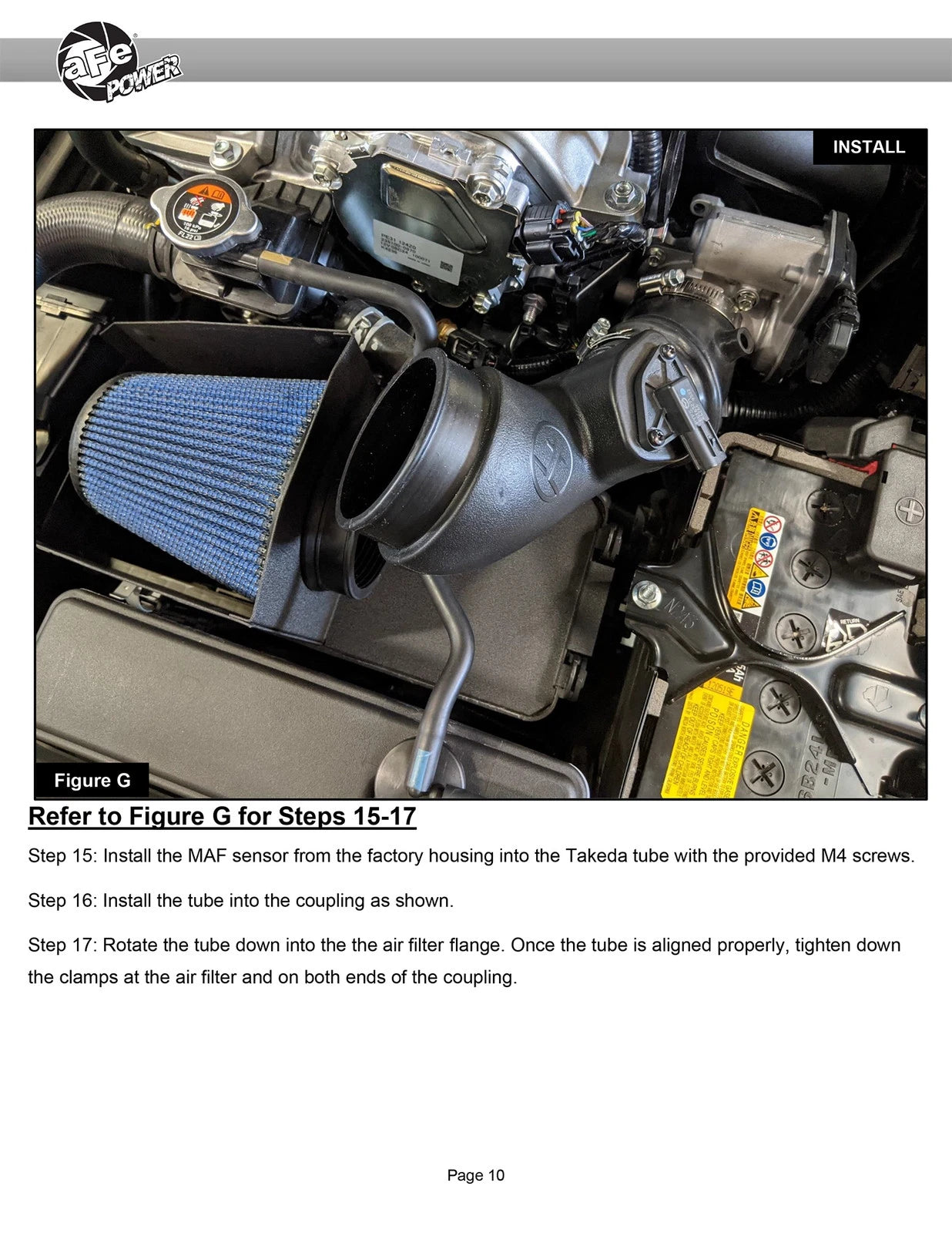 aFe Takeda Rapid Induction Cold Air Intake System w/ Pro 5R Mazda MX-5 Miata (ND) 16-19 L4-2.0L