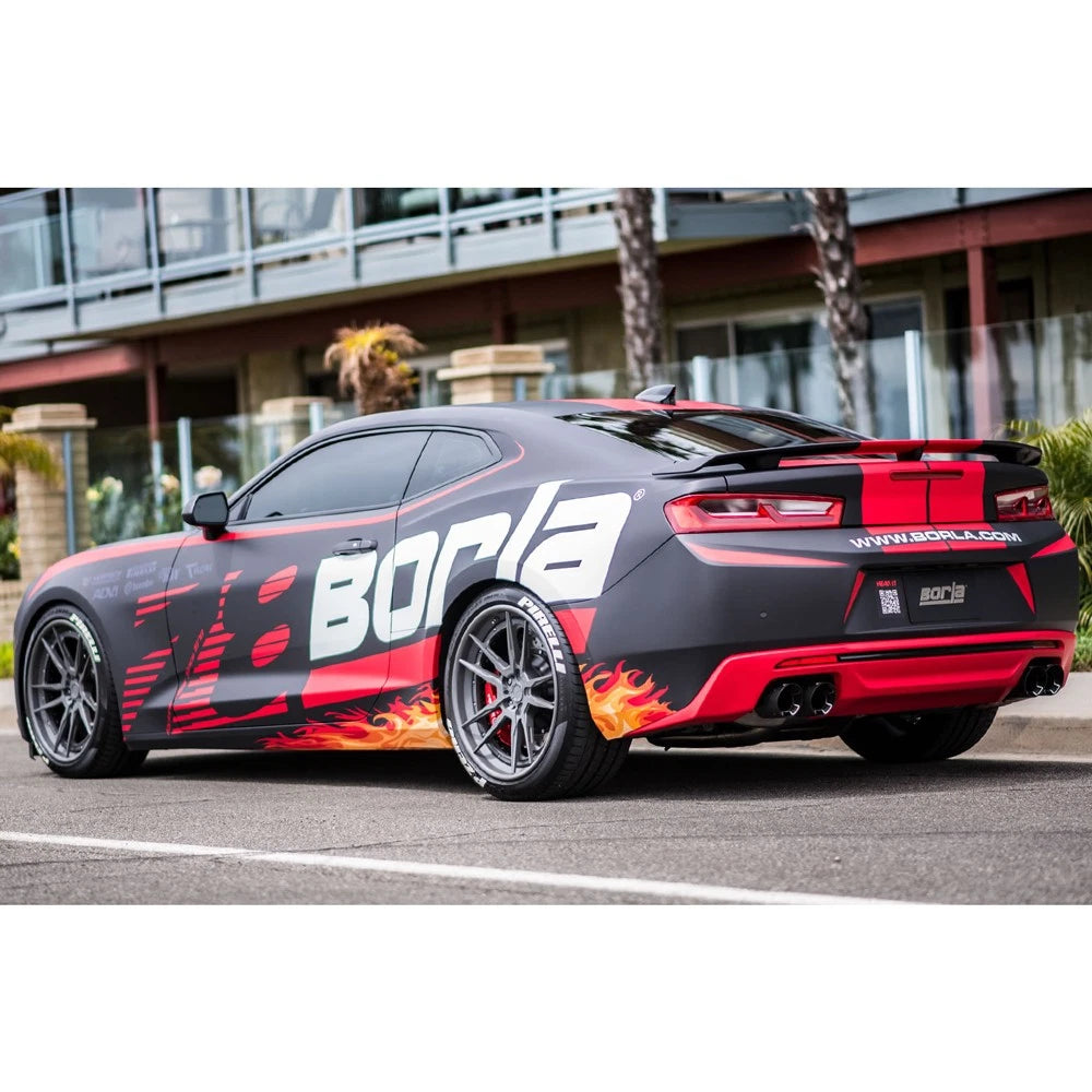 Borla 2016-2017 Chevy Camaro V8 SS AT/MT ATAK Rear Section Exhaust with Dual Mode Valves
