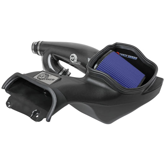 aFe 17-20 Ford F-150/Raptor Track Series Carbon Fiber Cold Air Intake System With Pro 5R Filters