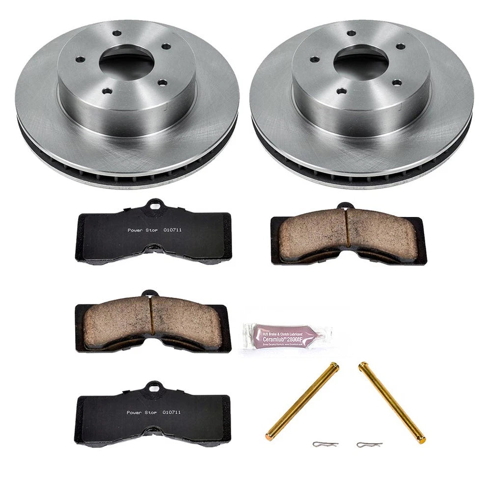 Power Stop 63-82 Chevrolet Corvette Front Autospecialty Brake Kit