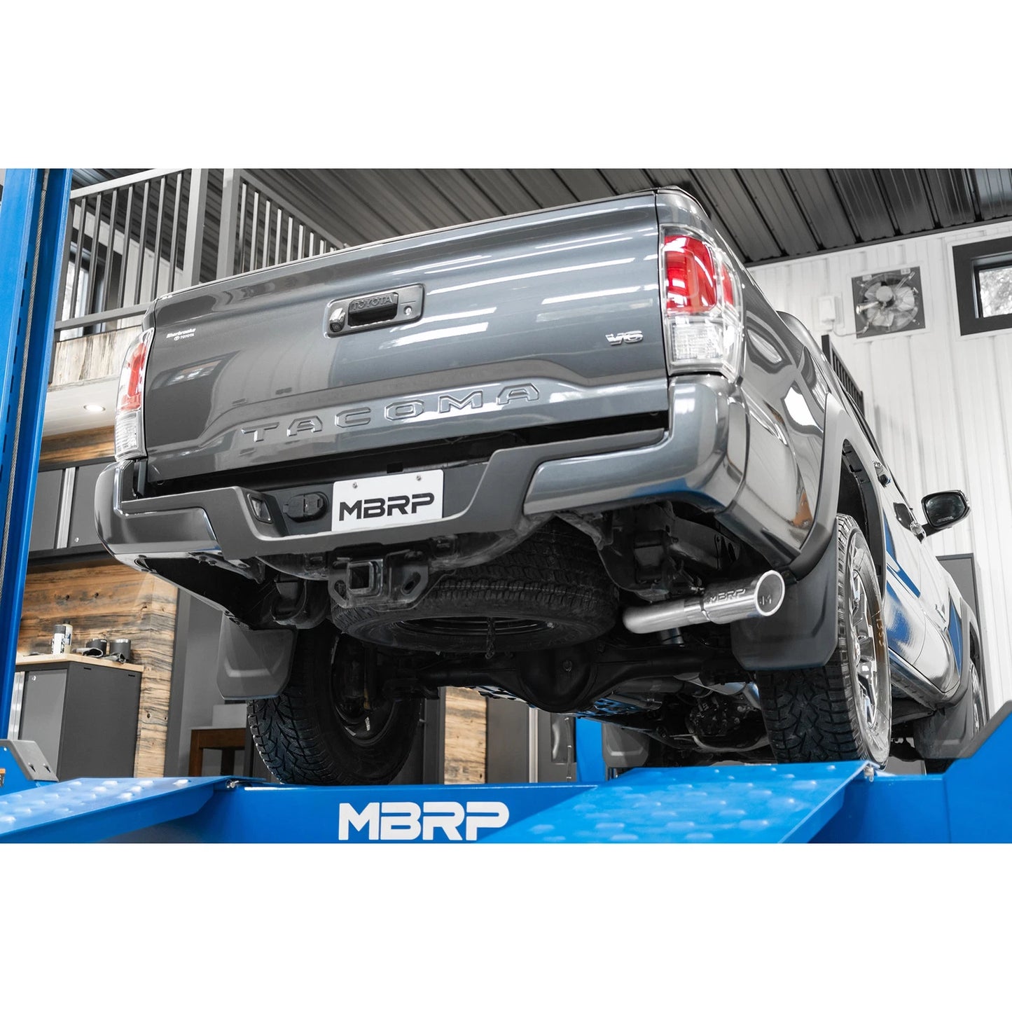 MBRP 2016 Toyota Tacoma 3.5L Cat Back Single Side Exit T409 Exhaust System