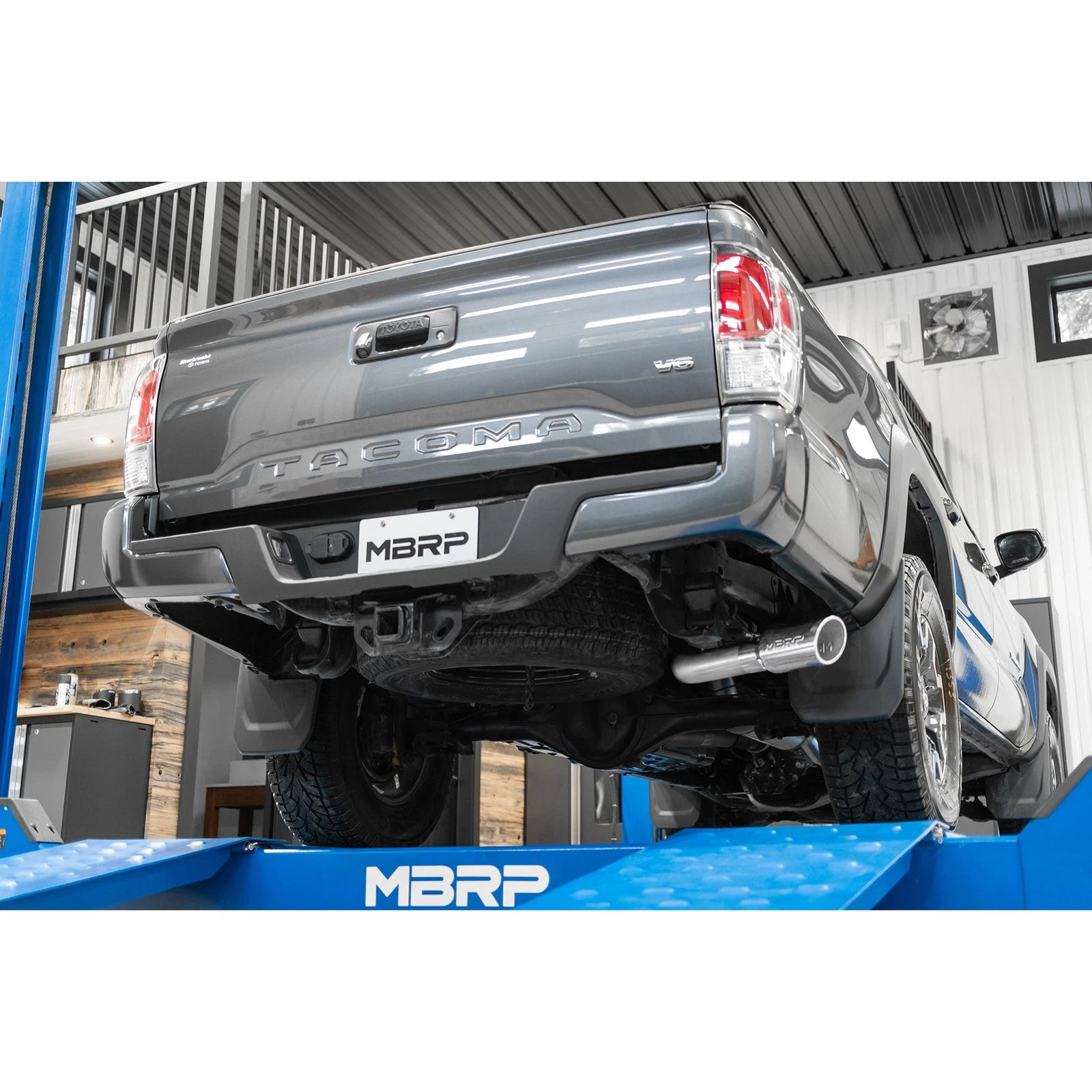 MBRP 2016 Toyota Tacoma 3.5L Cat Back Single Side Exit T409 Exhaust System