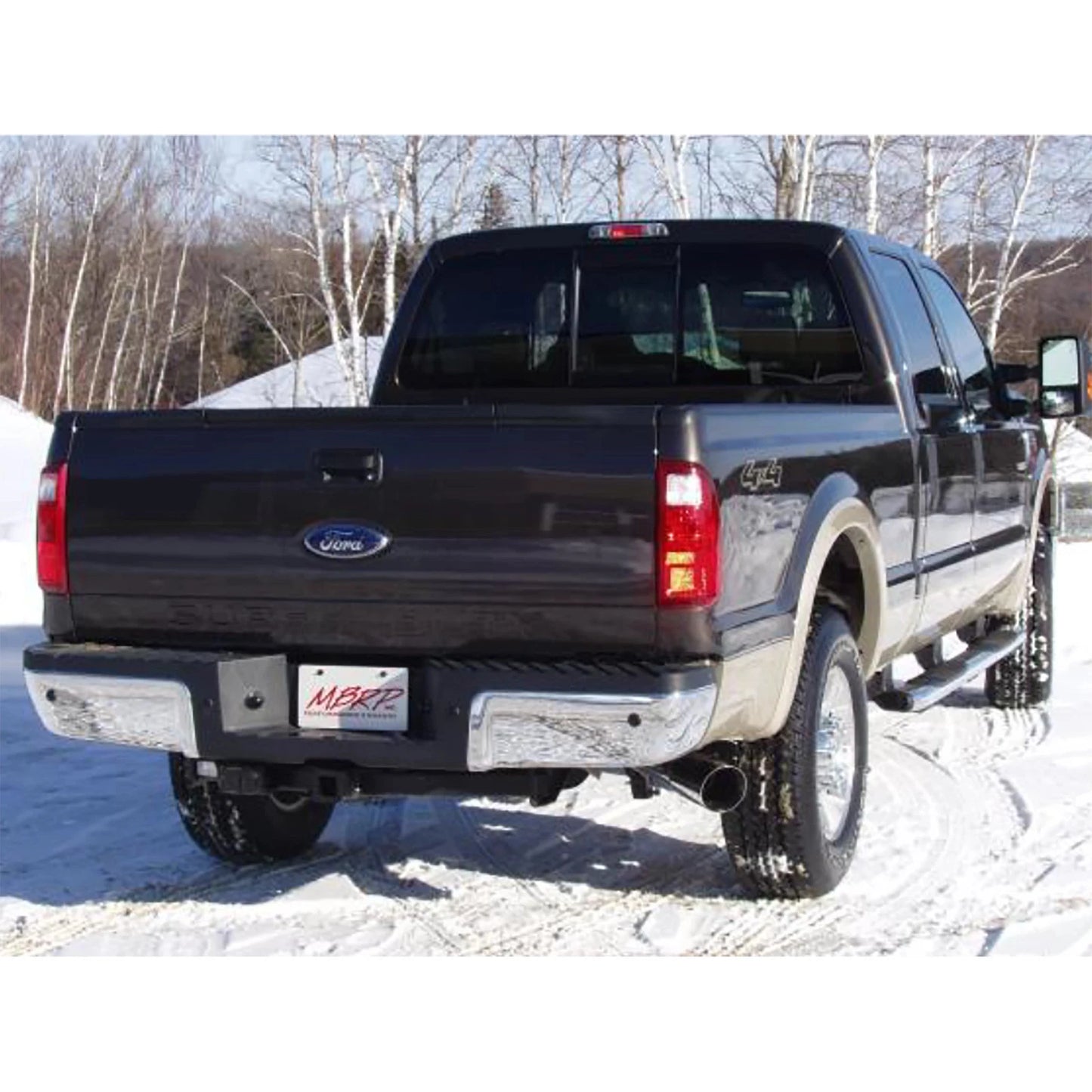 MBRP 2008-2009 Ford F250/350/450 6.4 L Filter Back Single Side