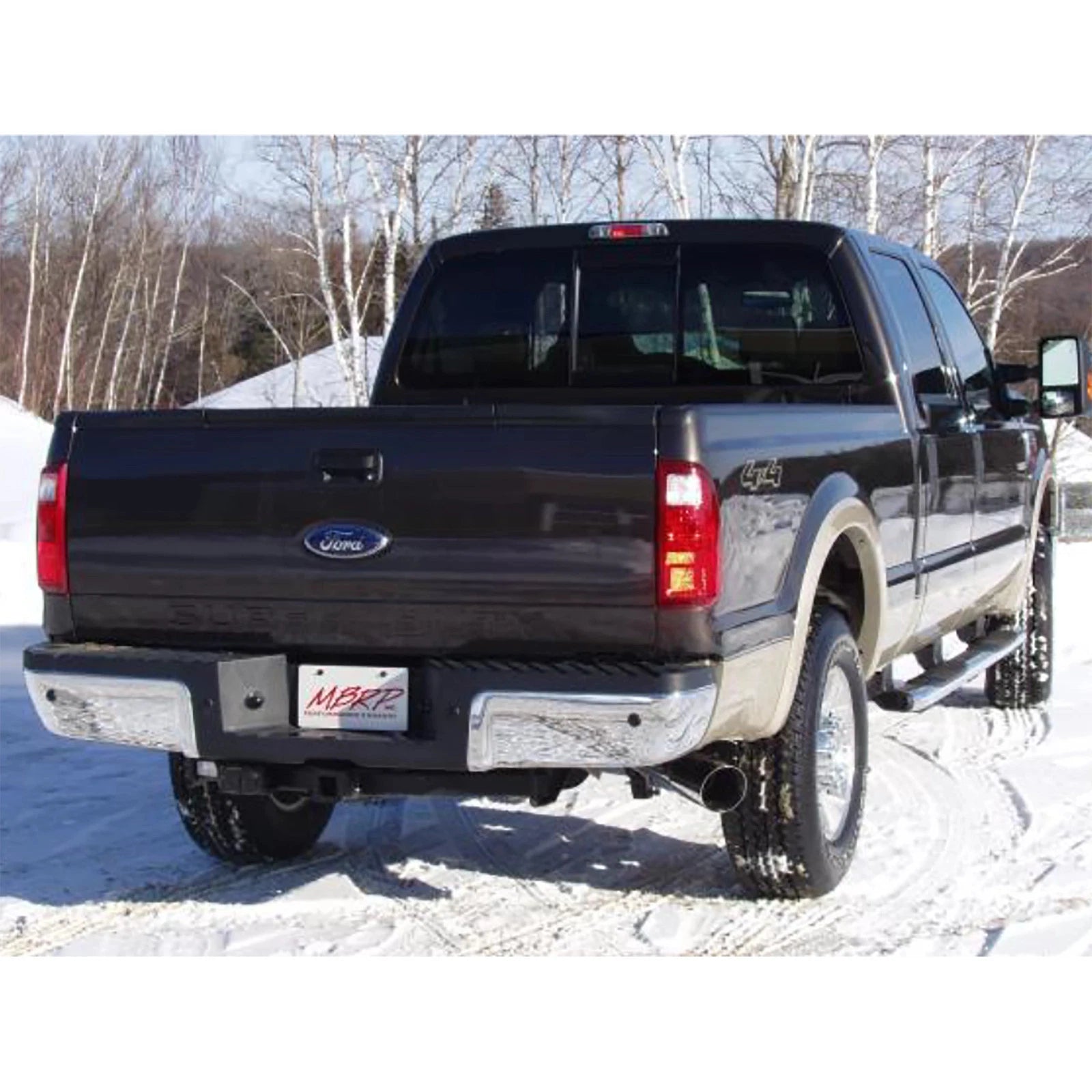 MBRP 2008-2009 Ford F250/350/450 6.4 L Filter Back Single Side