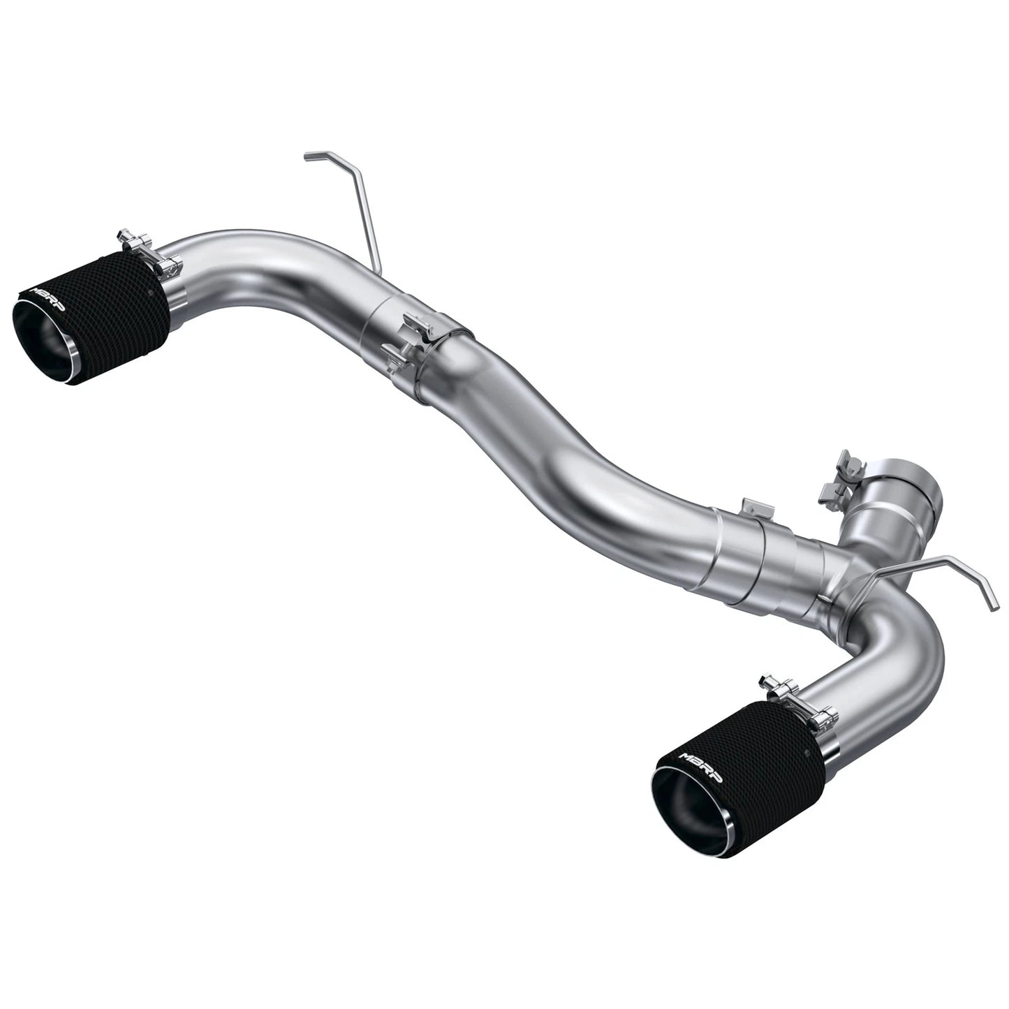 MBRP 17-21 BMW M240I 3.0L 3in Axle Back Dual Rear Exit w/ T304 SS Carbon Fiber Tips (Street Version)