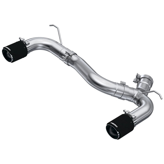 MBRP 17-21 BMW M240I 3.0L 3in Axle Back Dual Rear Exit w/ T304 SS Carbon Fiber Tips (Street Version)