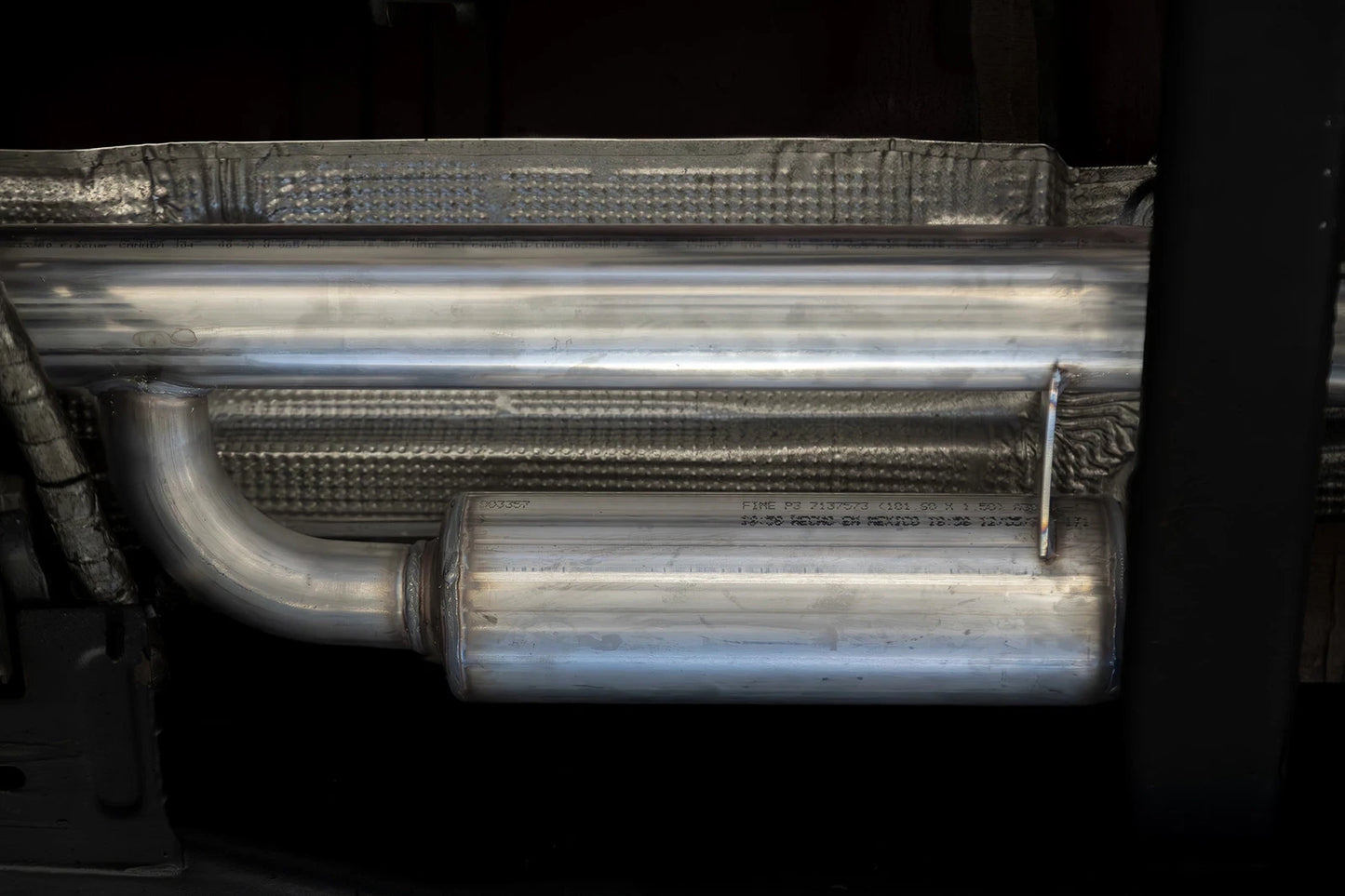 MBRP 2019+ Chevrolet Silverado 1500 / 2019+ GMC Sierra 1500 Alum. 3in Armor Black Cat-Back Exhaust