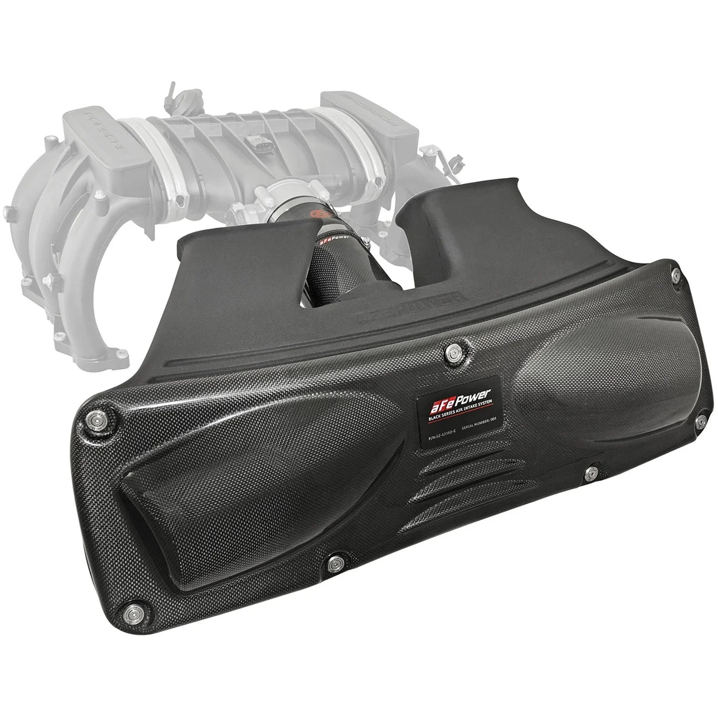 aFe Black Series Cold Air Intake 12-15 Porsche Carrera/Carrera S 3.4L/3.8L