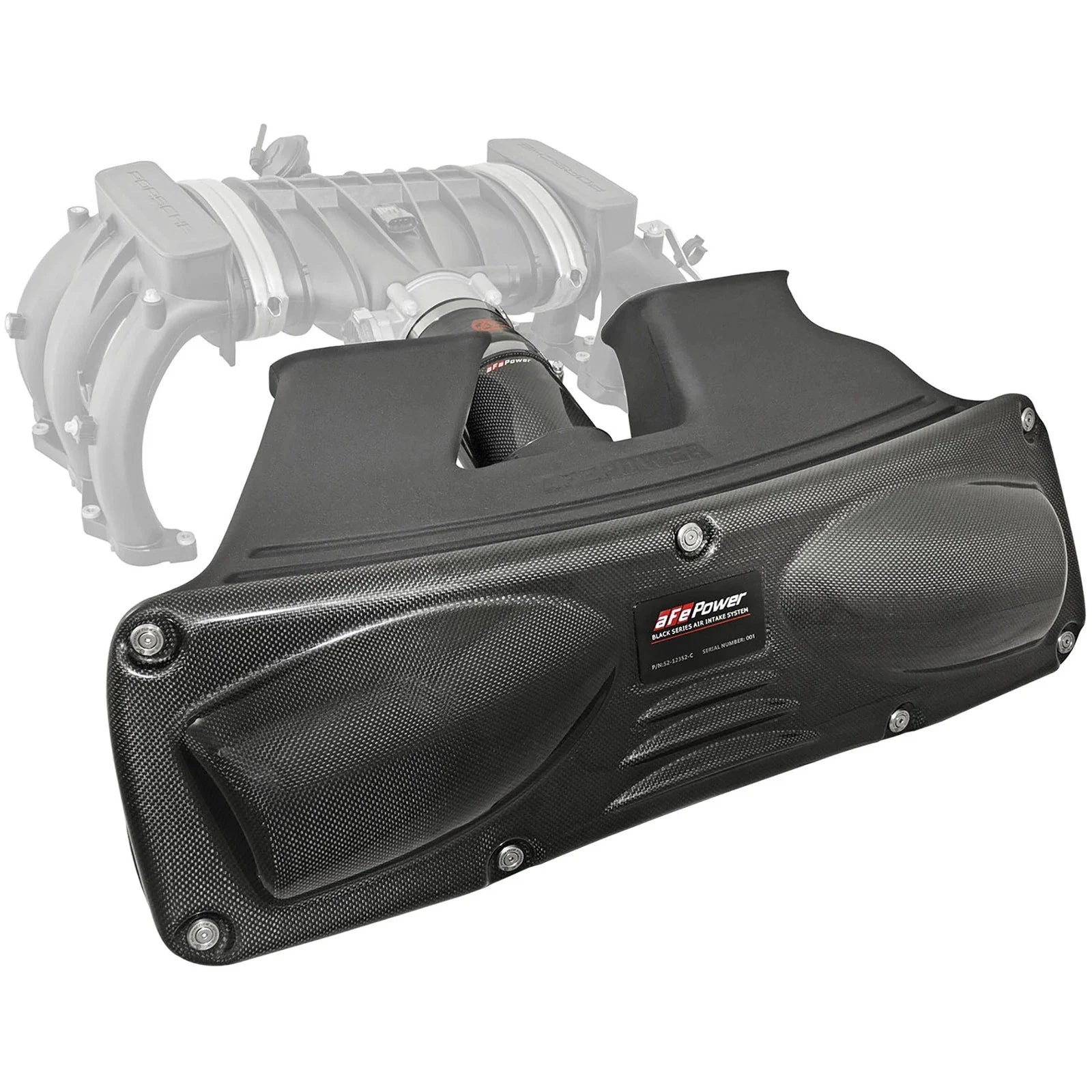 aFe Black Series Cold Air Intake 12-15 Porsche Carrera/Carrera S 3.4L/3.8L
