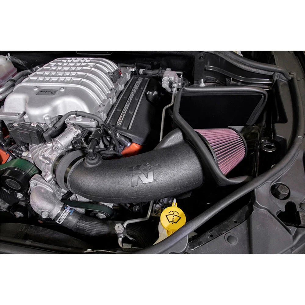 K&N 18-19 Jeep Grand Cherokee Trackhawk V8-6.2L F/I AirCharger Performance Intake