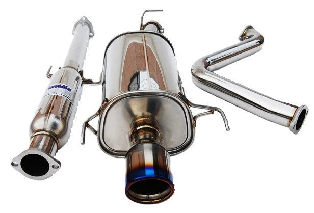 Invidia 97-01 Prelude Q300 Titanium Tip Cat-back Exhaust w/ Rolled Ti Tips **Fits SH Model ONLY**