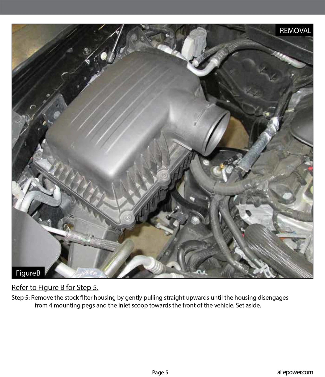 aFe Momentum GT Pro DRY S Intake System Red Edition 19-23 Dodge RAM 1500 V8-5.7L HEMI