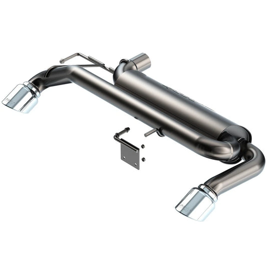 Borla 21-22 Ford Bronco 2.3L 4WD S-Type Axle Back Exhaust w/ Bright Chrome Tips