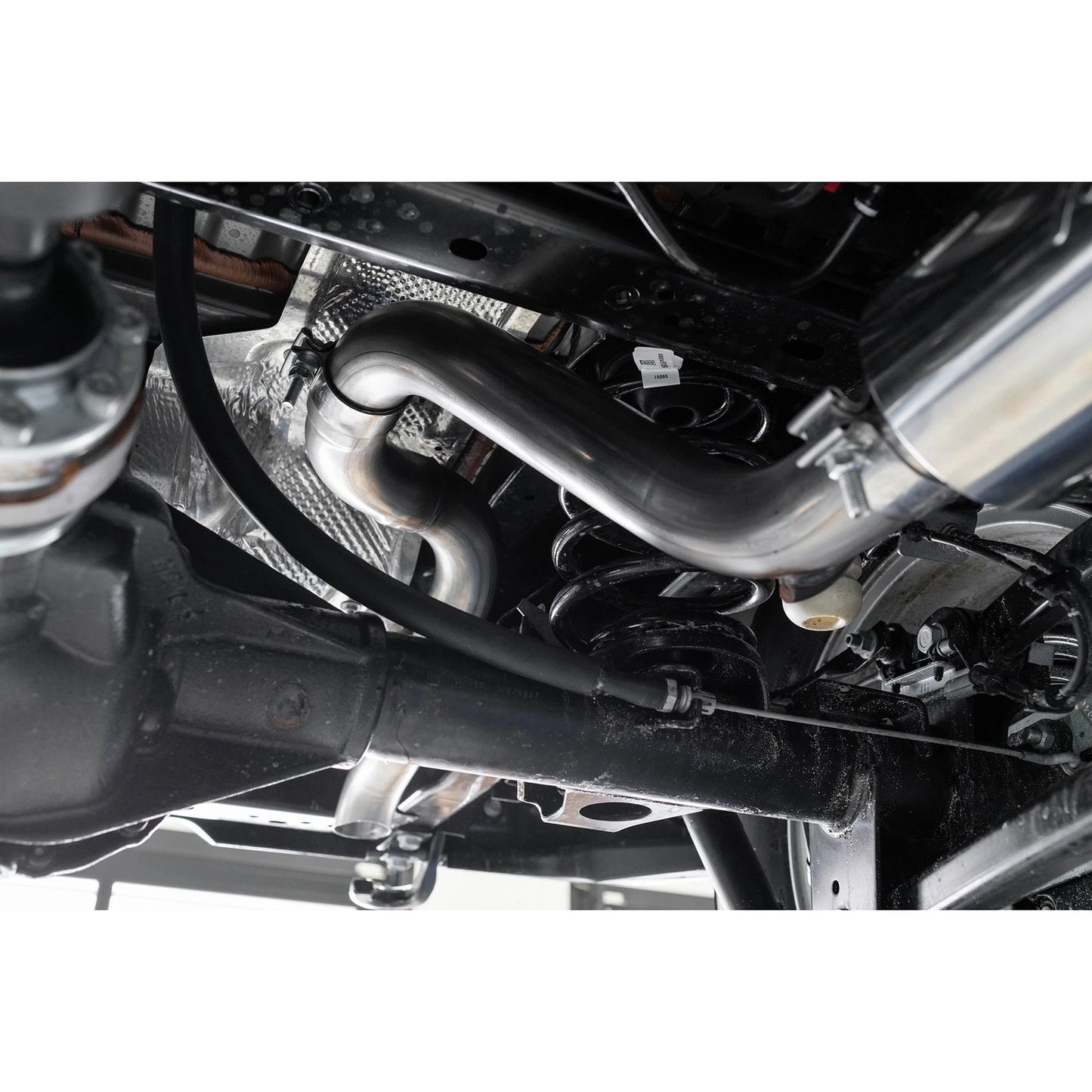 MBRP 18-20 Jeep Wrangler JL 2.5in Single Rear Exit Cat Back Exhaust - Aluminum
