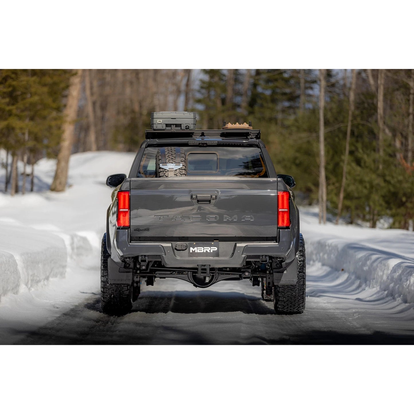 MBRP 24-25 Toyota Tacoma 3in Street Profile Cat Back Exhaust