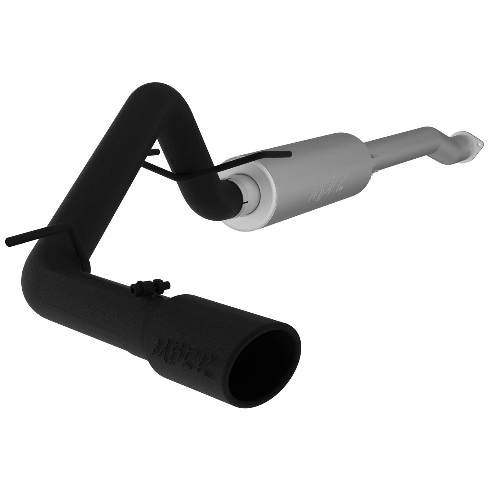 MBRP 2016 Toyota Tacoma 3.5L Cat Back Single Side Exit Black Exhaust System
