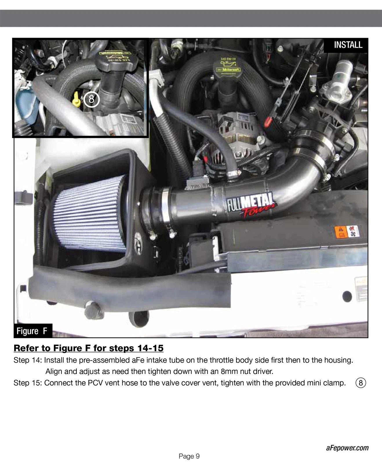 aFe FULL METAL Power Intakes Stage-2 PDS AIS PDS; Ford Ranger 04-11 V6-4.0L