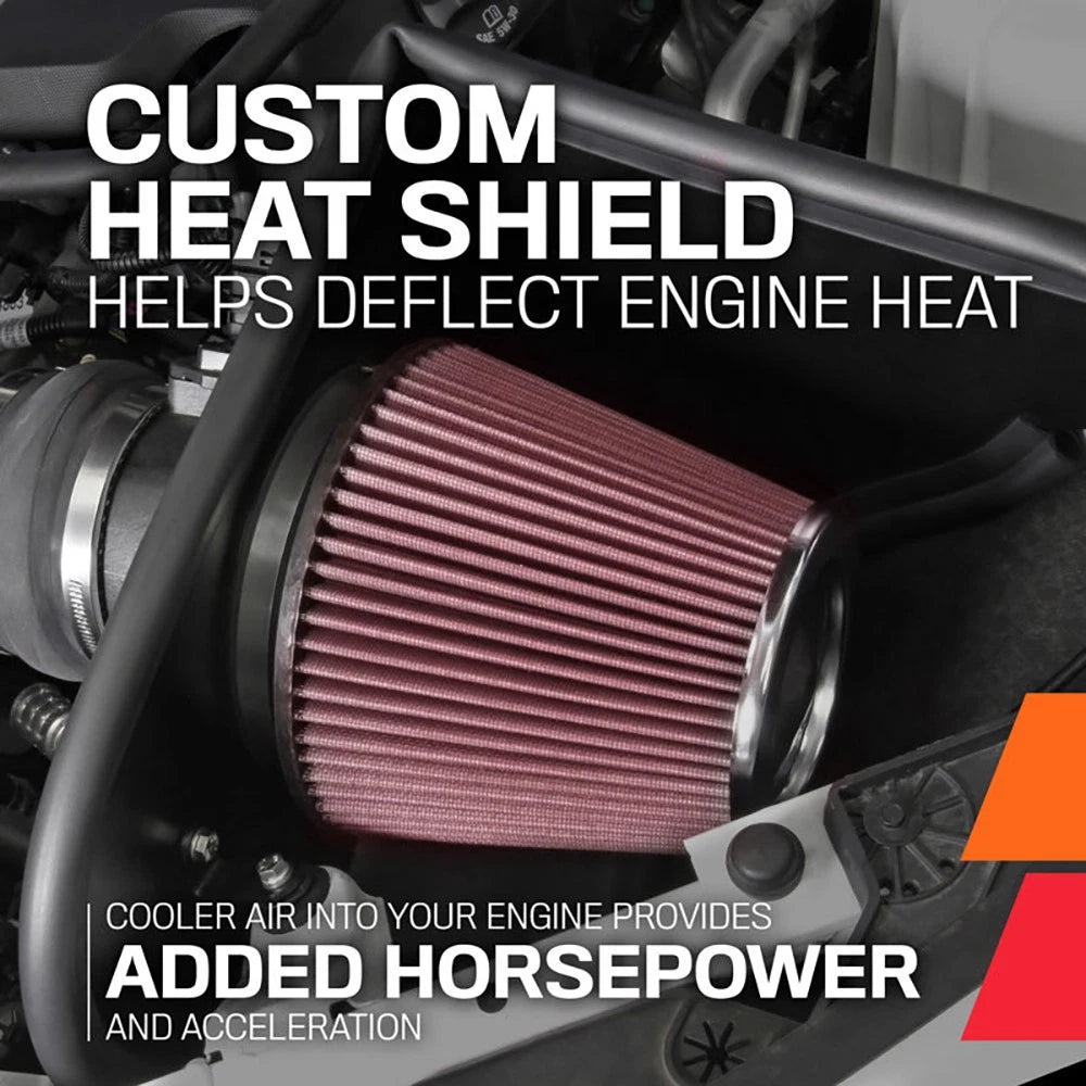 K&N 07-09 Lexus GS35 V6-3.5L Polished Typhoon Intake