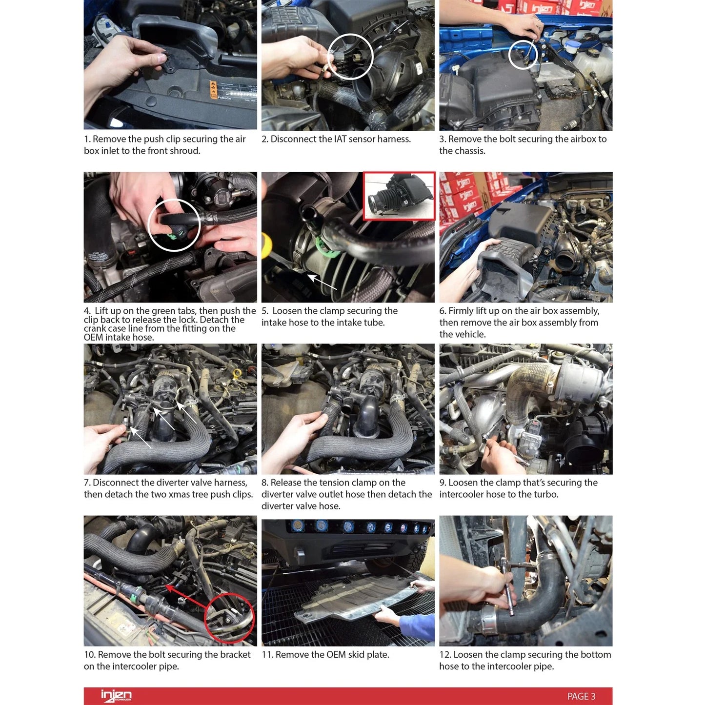 Injen 2021-2022 Ford Bronco L4-2.3L Turbo Evolution Intake (Oiled)
