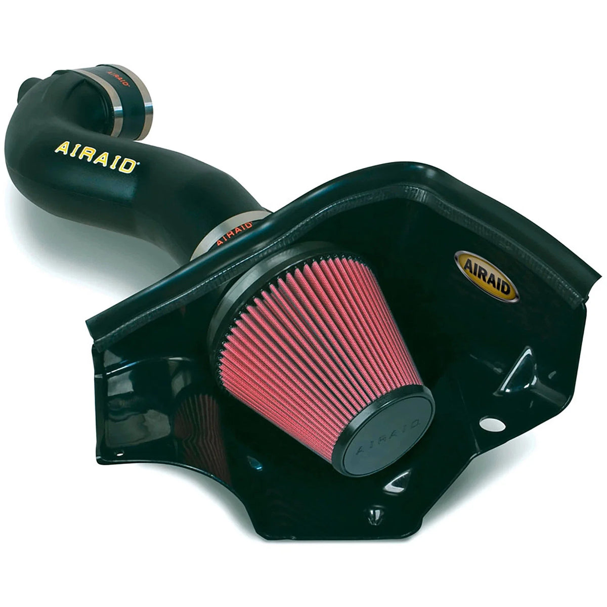 Airaid 05-09 Ford Mustang 4.6L Race Only (No MVT) MXP Intake System w/ Tube (Oiled / Red Media)
