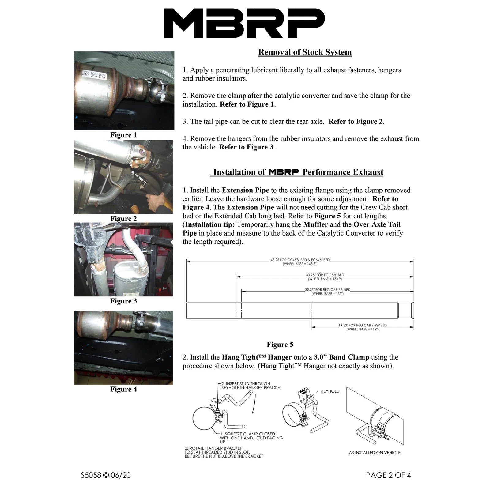 MBRP 2009 Chev/GMC 1500 4.8/5.3L EC/CC (excluding 8 bed) Cat Back Dual Split Rear