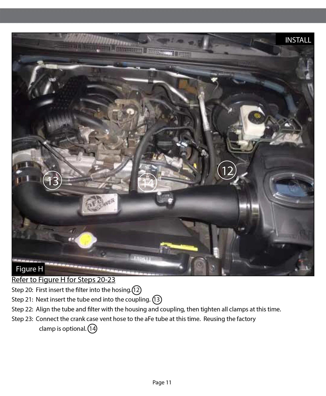aFe Momentum GT PRO 5R Stage-2 Intake System 05-15 Nissan Xterra 4.0L V6