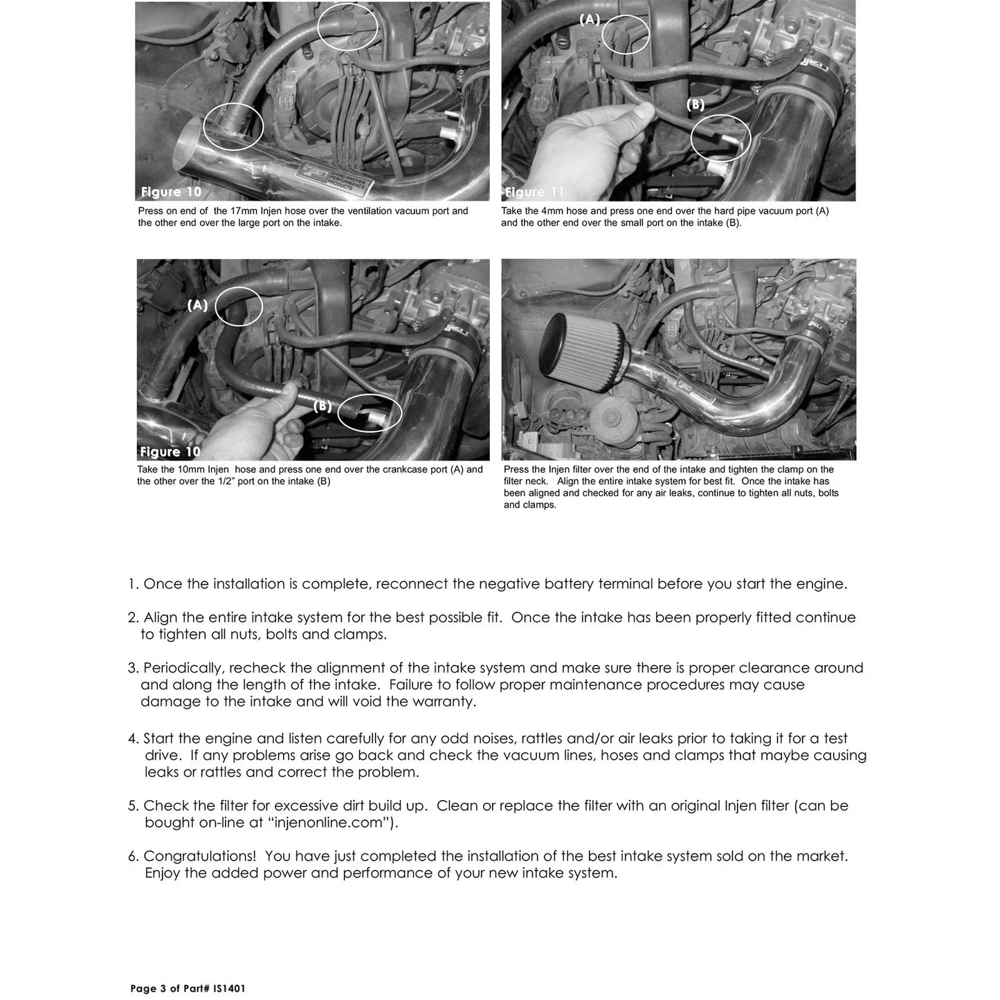 Injen 91-95 Legend (non-TCS equipped vehicles) Polished Short Ram Intake