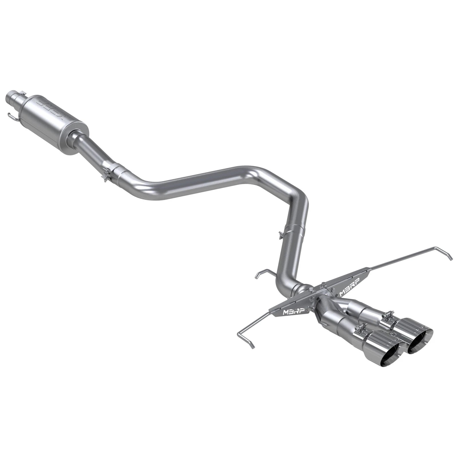 MBRP 2019+ MBRP Hyundai Veloster Turbo Cat Back - Aluminized