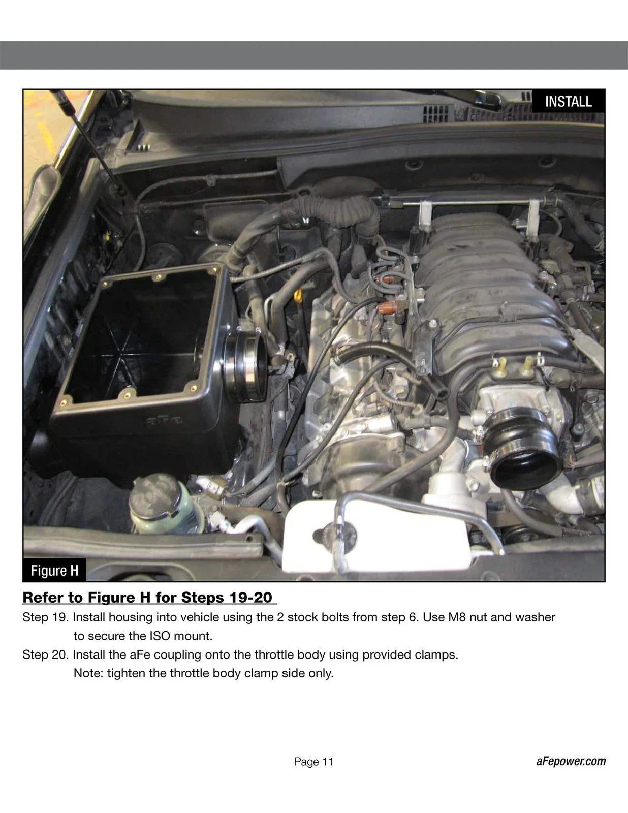 aFe MagnumFORCE Intake Stage-2 Si Pro DRY S 05-09 Lexus GX 470/Toyota 4Runner V8 4.7L *RACE ONLY*