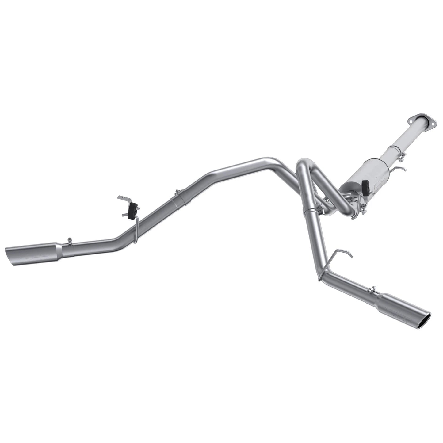 MBRP 2007-2008 Chev/GMC 1500 (Next Gen.) CC EC (excl. 8 bed) 4.8/5.3L/6.0L Cat Back Dual Split