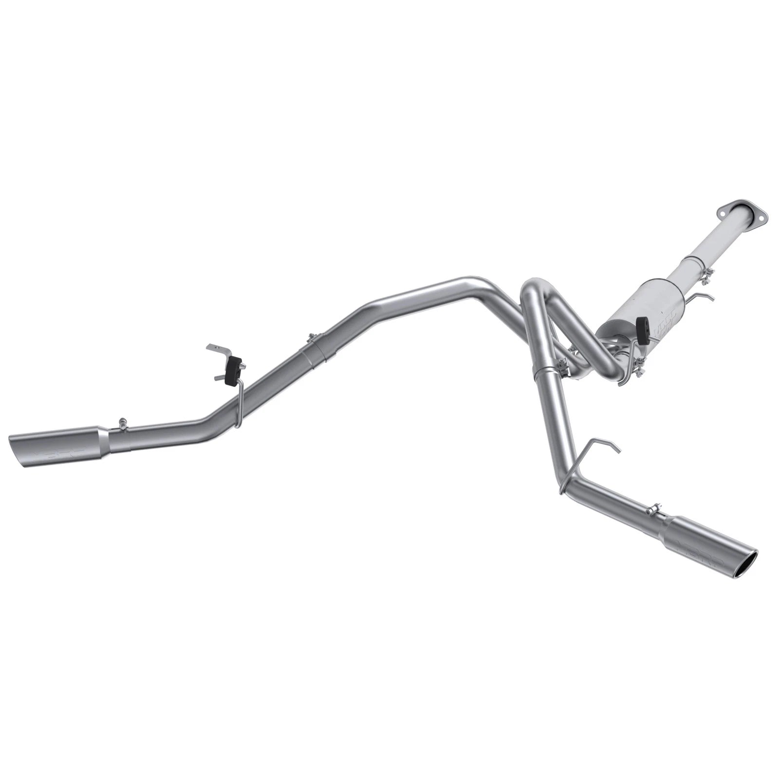 MBRP 2007-2008 Chev/GMC 1500 (Next Gen.) CC EC (excl. 8 bed) 4.8/5.3L/6.0L Cat Back Dual Split