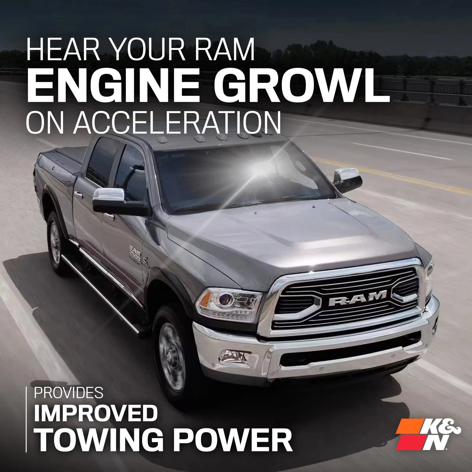 K&N 13-18 Ram 2500/3500 63 Series Air Intake