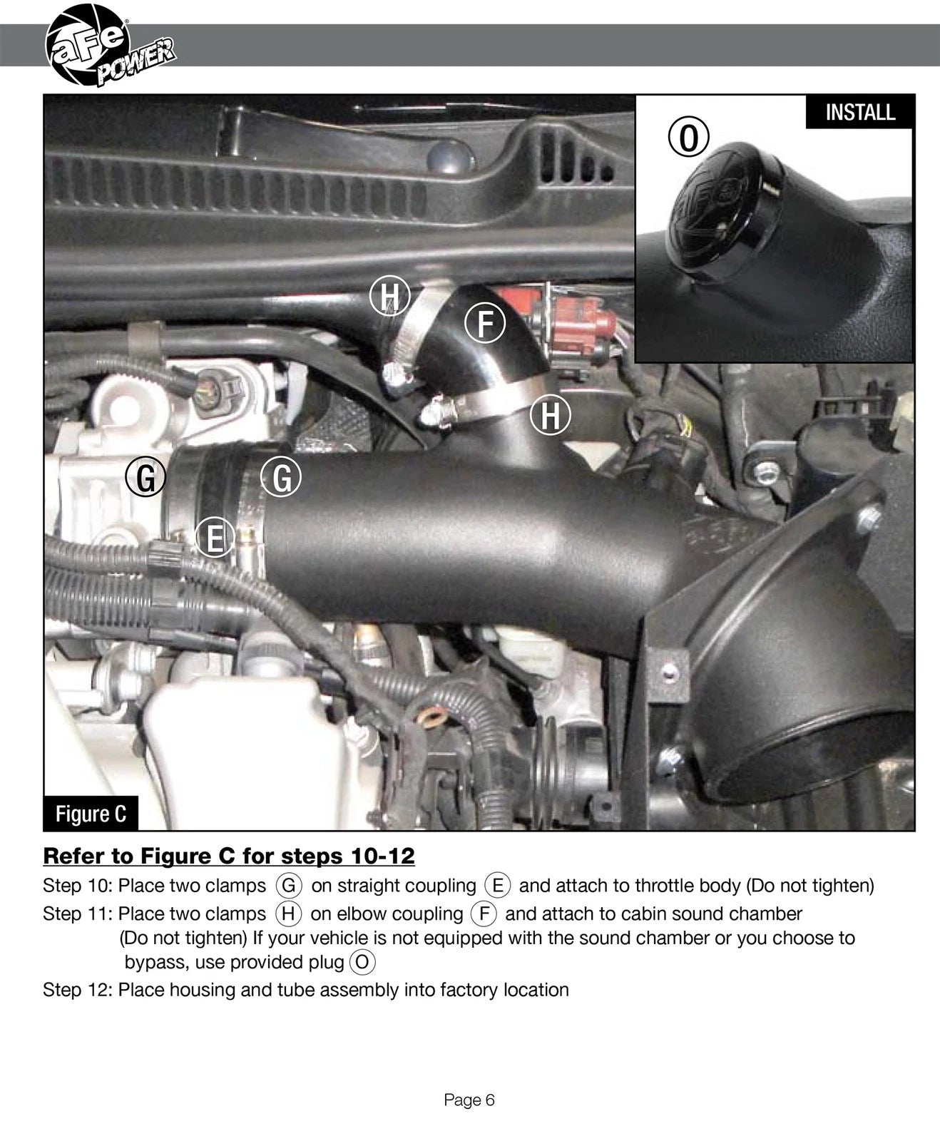 aFe MagnumFORCE Intakes Stage-2 P5R AIS P5R VW R32 08-09 V6-3.2L MKV