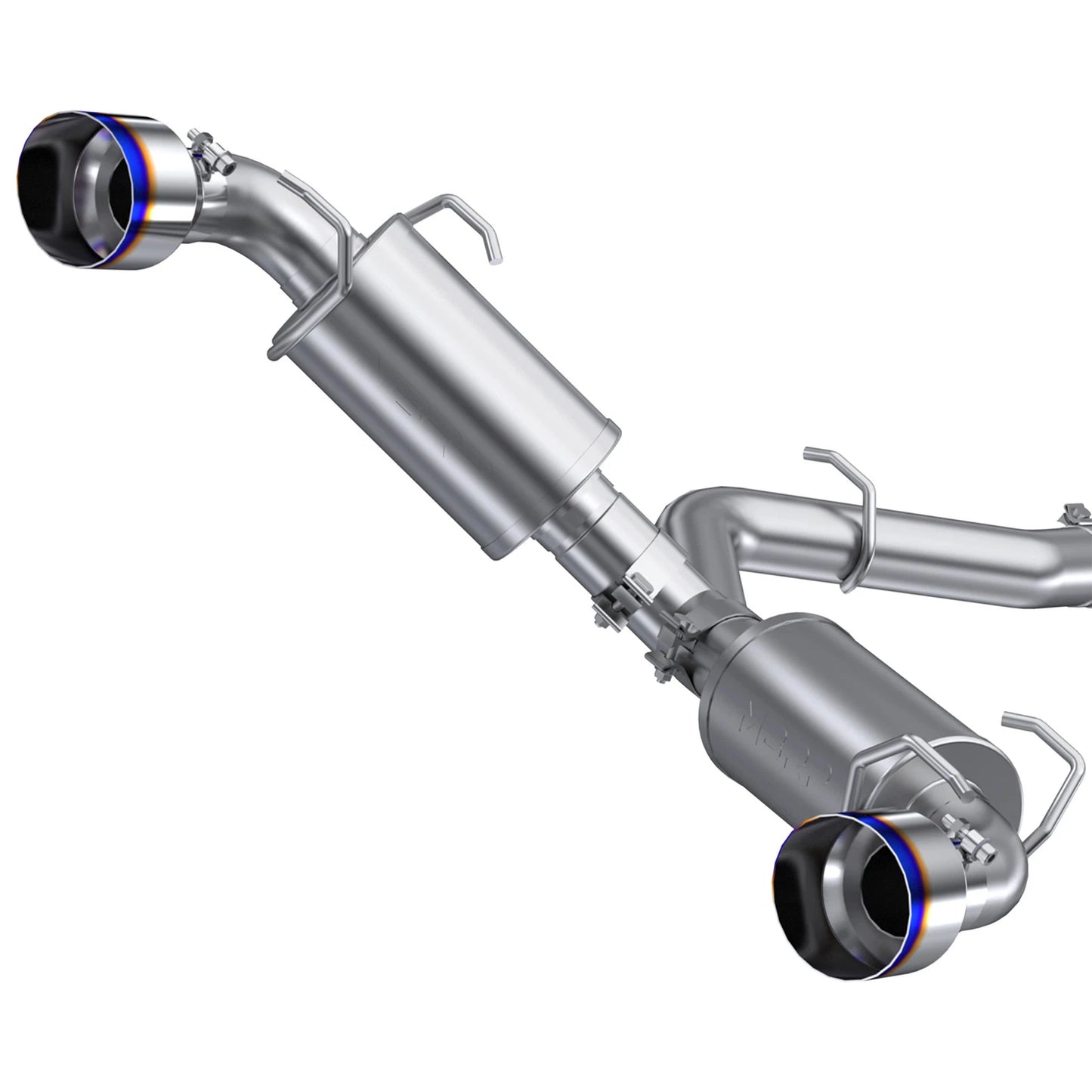 MBRP 13-16 Subaru BRZ 2.0L/ 2.4L 3in Dual Split Rear Cat Back w/Burnt End Tips- T304