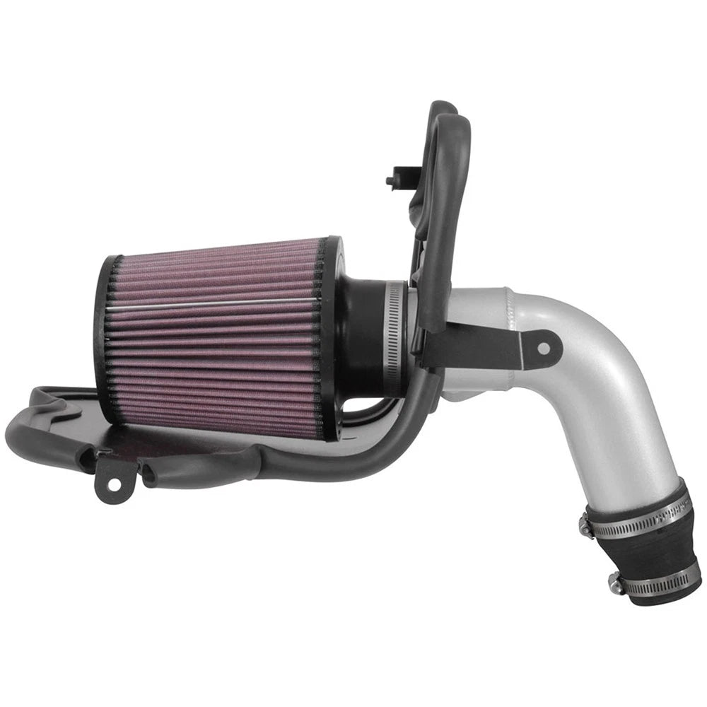 K&N 17-18 Chevy Cruze 1.4L Turbo Silver Typhoon Short Ram Intake