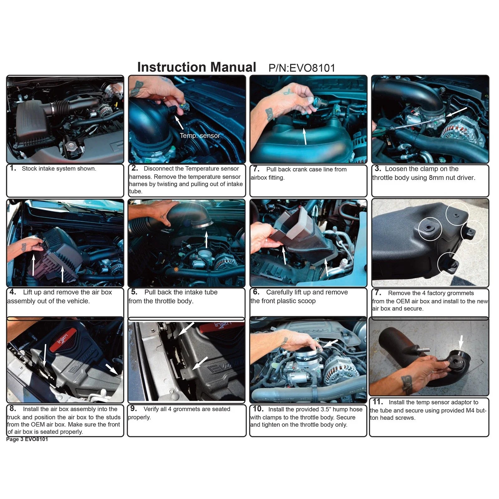 Injen 19-22 Ram 1500 V8-5.7L Hemi Evolution Intake - Oiled Filter