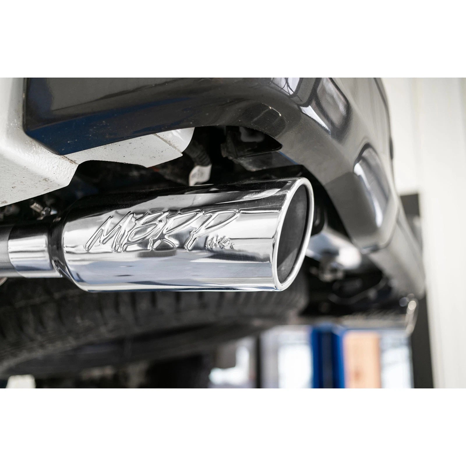 MBRP 19-20 Ford Ranger 2.3L T304 3in Dual Split Rear Outlet 4in OD Tips Cat Back Exhaust