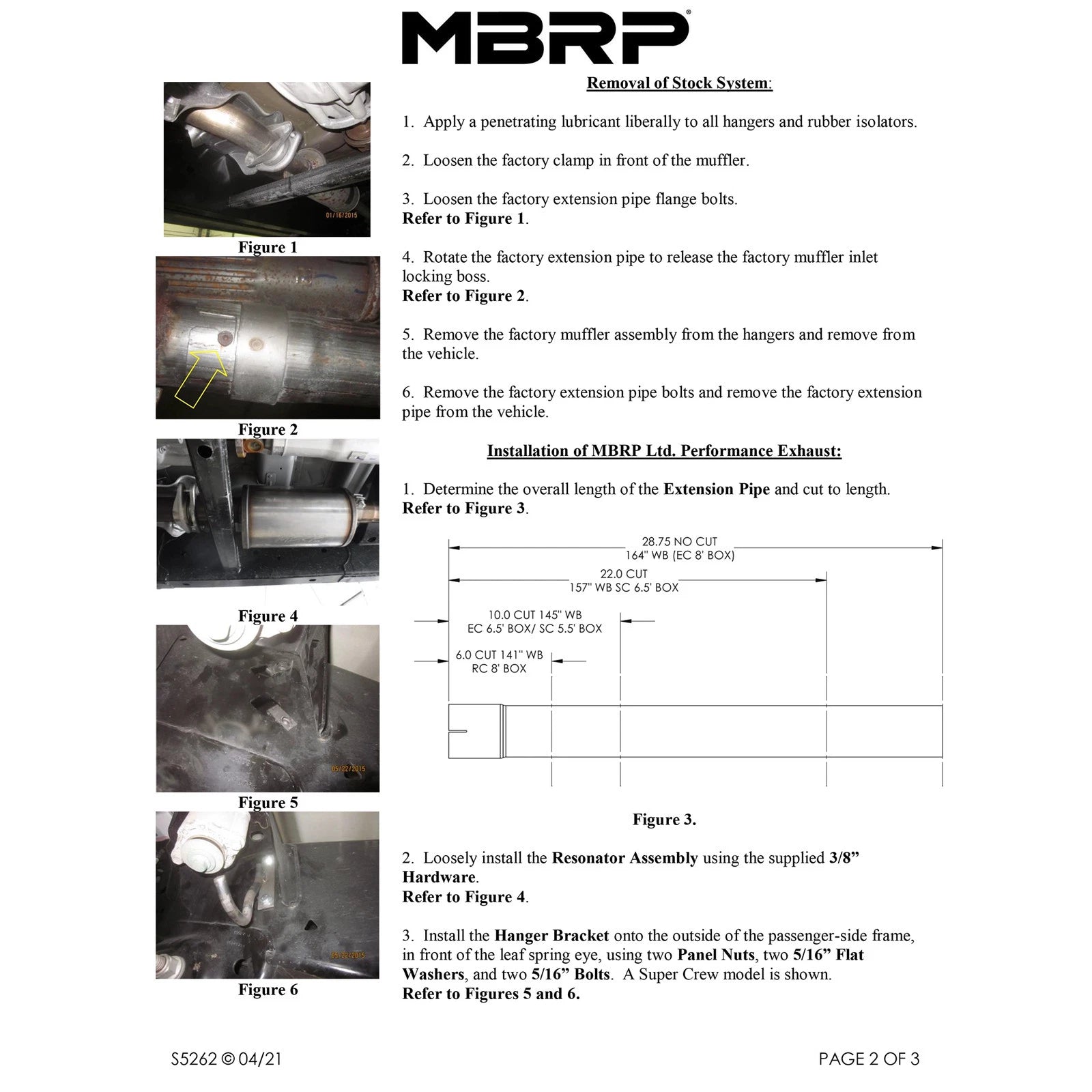 MBRP 15-20 Ford F150 Pre-Axle 4in OD Tips Dual Outlet 3in Black Coated Cat Back Exhaust