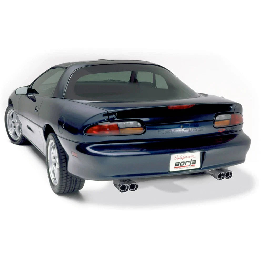 Borla 98-01 CAMARO/TRANS AM 5.7L V8 AT/MT Catback Exhaust Quad Tips